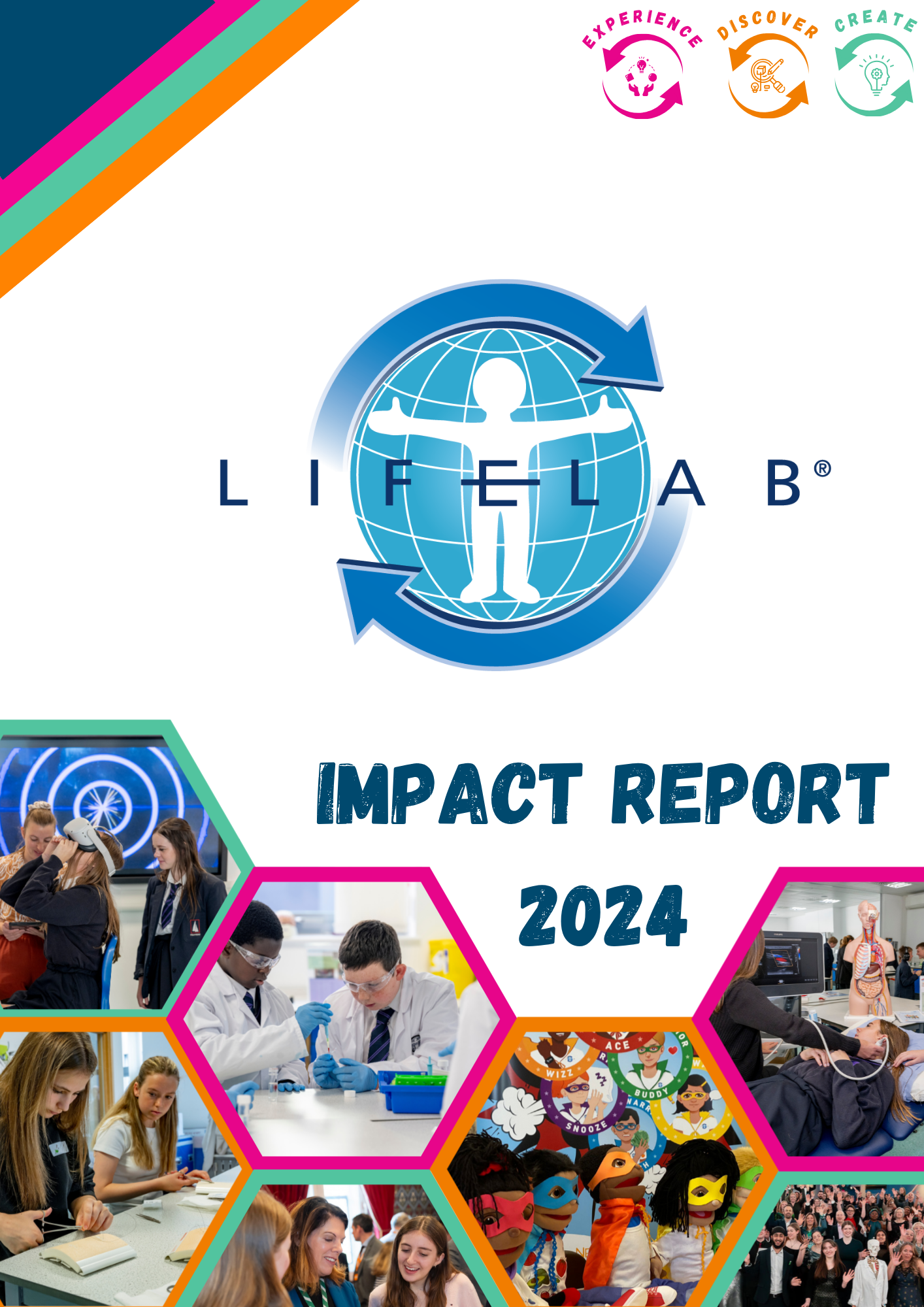 LifeLab 2024 impact report cover